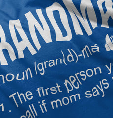 Grandma Solid Baby Pajama Top-Direct To Garment Print-Brisco Baby