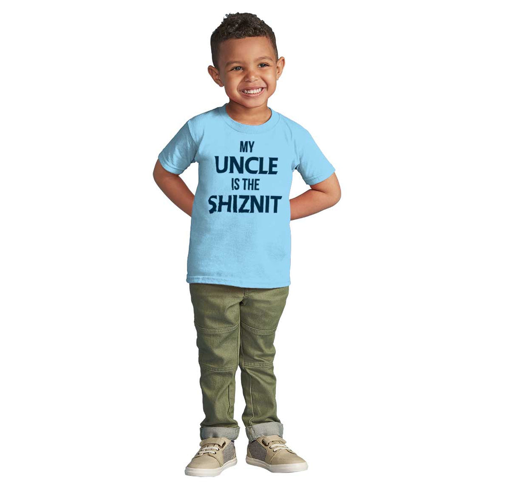 Uncle Shiznit Infant Toddler T Shirt-Direct To Garment Print-Brisco Baby