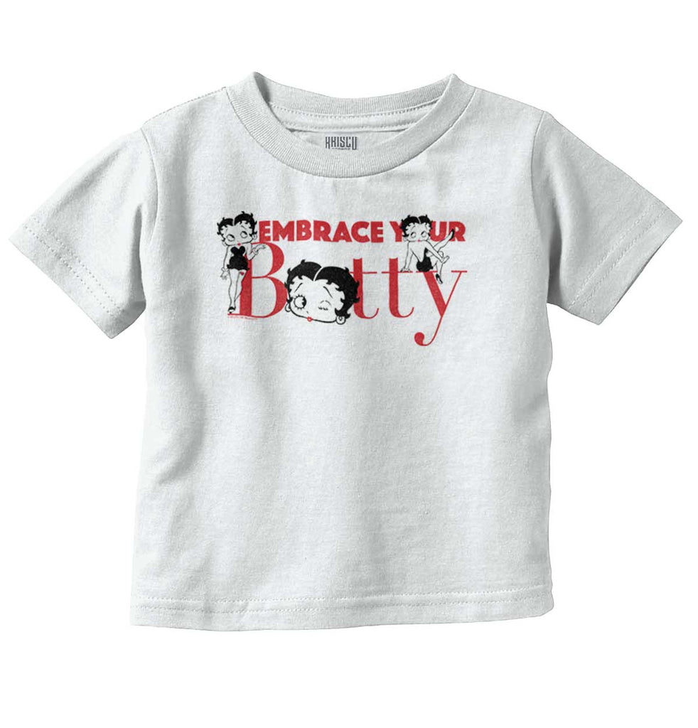 Embrace Betty Infant Toddler T Shirt-Direct To Garment Print-Brisco Baby