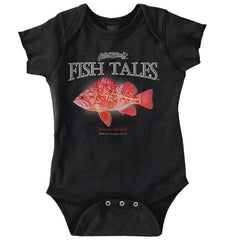 Vermilion Rockfish Romper Bodysuit-Direct To Garment Print-Brisco Baby