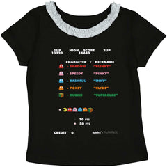 High Score Toddler Ruffled Trim T-Shirt-Direct To Garment Print-Brisco Baby