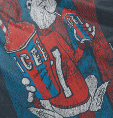 Distressed Icee Toddler Football Jersey Tee-Direct To Garment Print-Brisco Baby