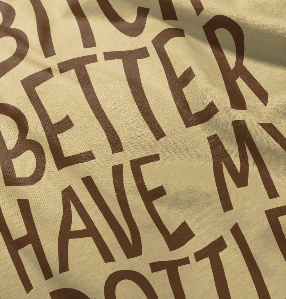 My Bottle Romper Bodysuit-Direct To Garment Print-Brisco Baby