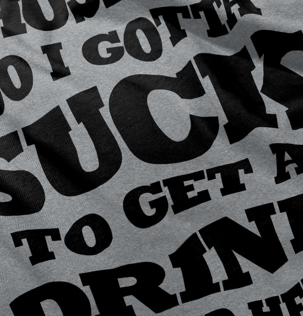 Get A Drink Romper Bodysuit-Direct To Garment Print-Brisco Baby