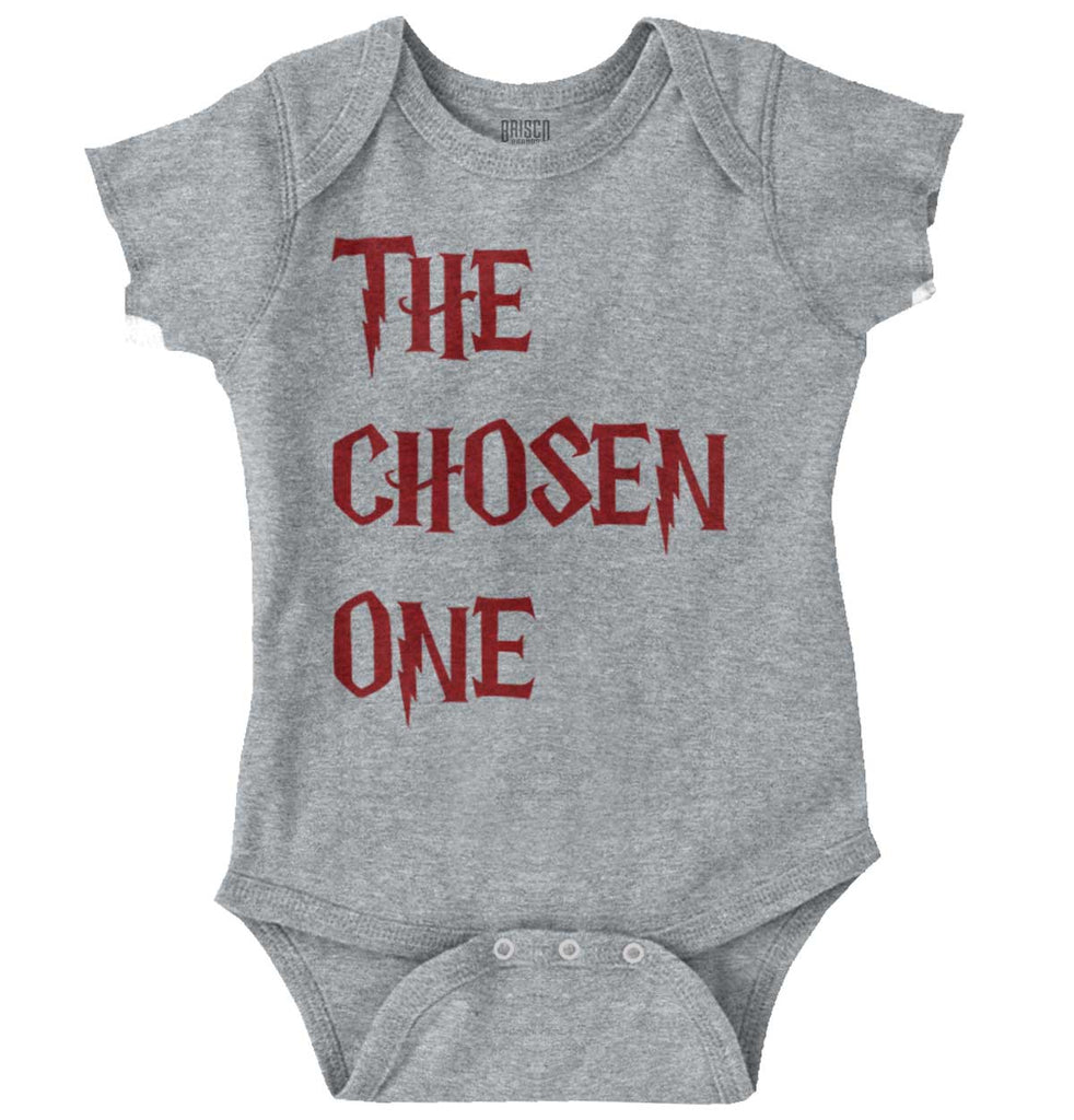 The Chosen One Romper Bodysuit-Direct To Garment Print-Brisco Baby