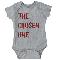 The Chosen One Romper Bodysuit-Direct To Garment Print-Brisco Baby