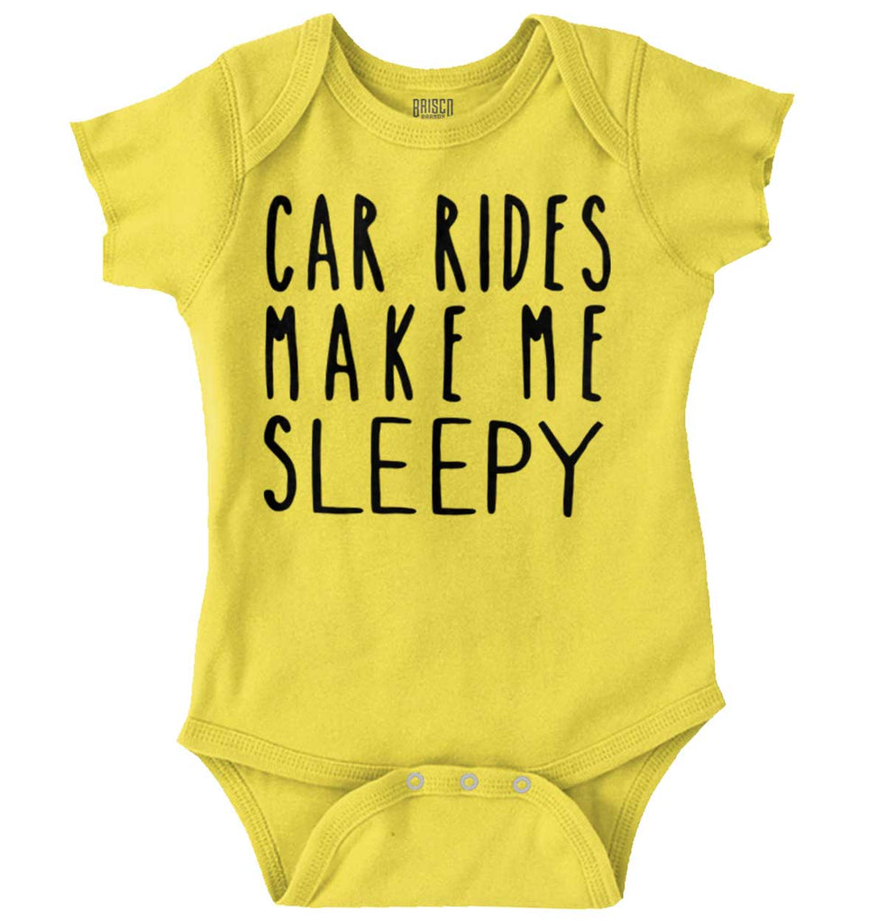 Car Rides Romper Bodysuit-Direct To Garment Print-Brisco Baby