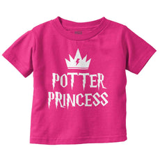 Potter Princess Infant Toddler T Shirt-Direct To Garment Print-Brisco Baby