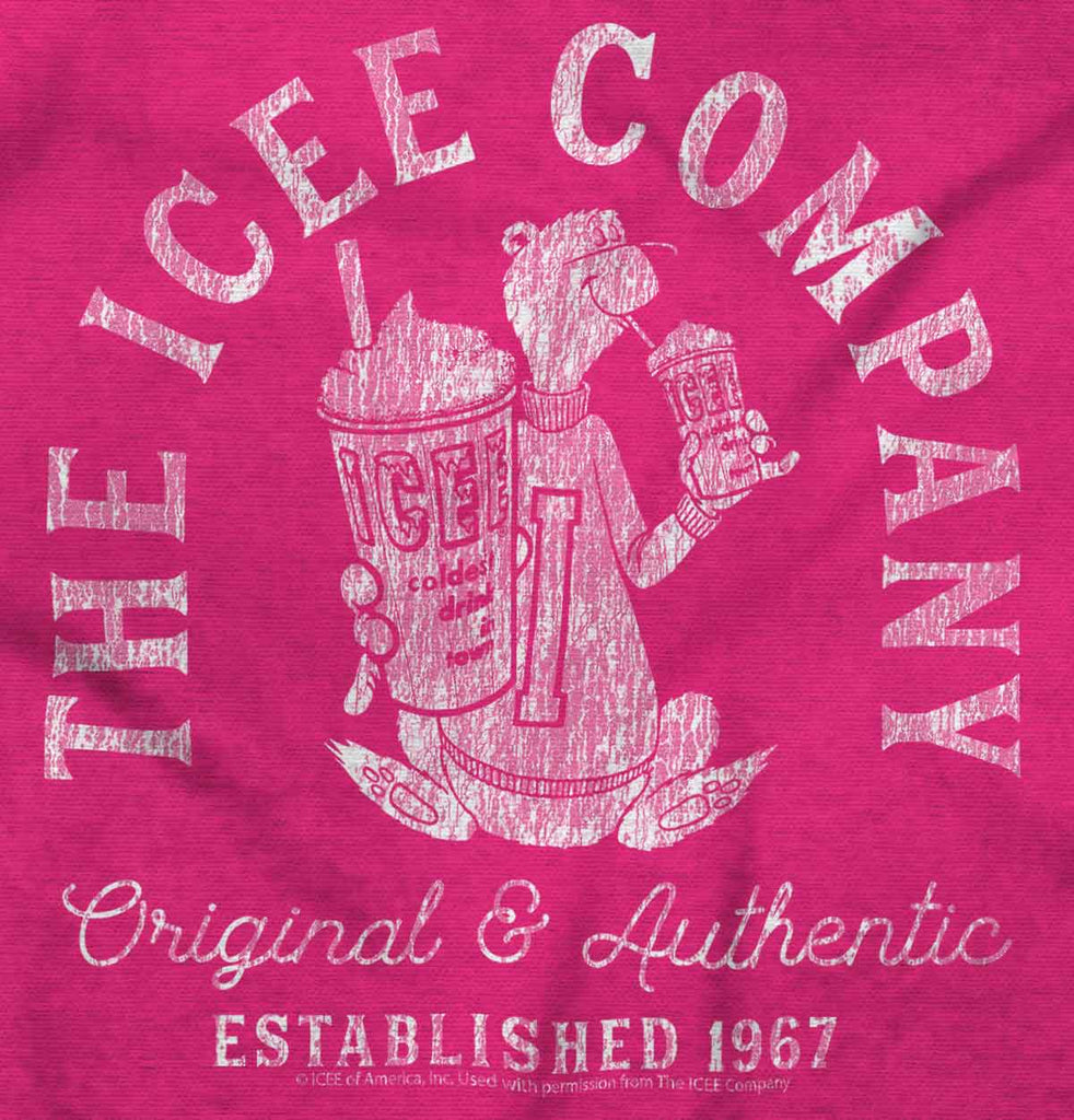 The Icee Company Toddler Ruffle Bottom Tee-Direct To Garment Print-Brisco Baby