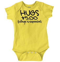 College is Expensive Romper Bodysuit-Direct To Garment Print-Brisco Baby