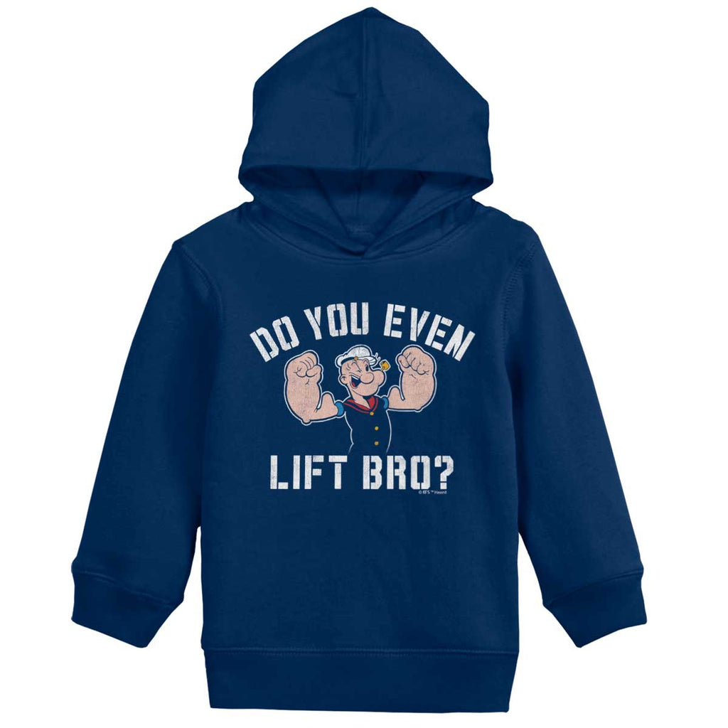 Do You Even Lift Toddler Pullover Hoodie-Direct To Garment Print-Brisco Baby