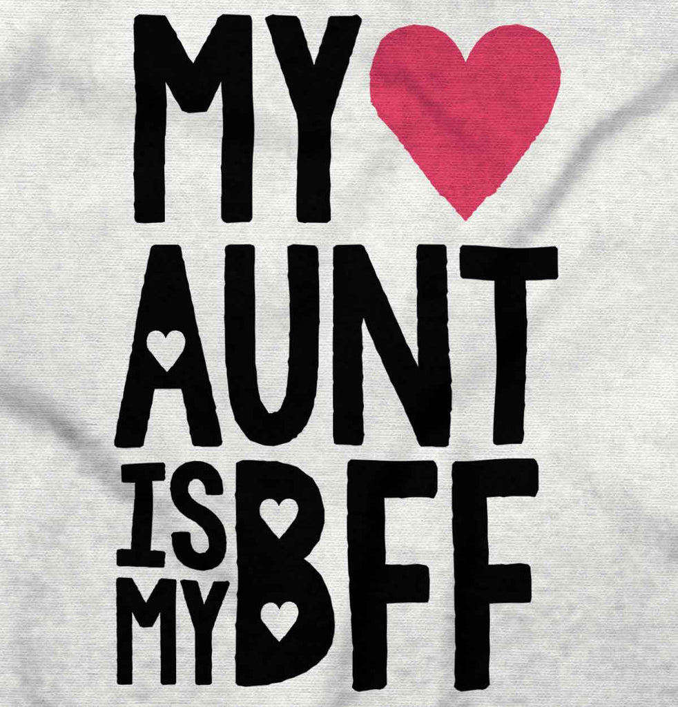 Aunt Is My BFF Infant Baby Bib-Direct To Garment Print-Brisco Baby