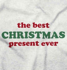 Best Christmas Present Infant Baby Bib-Direct To Garment Print-Brisco Baby