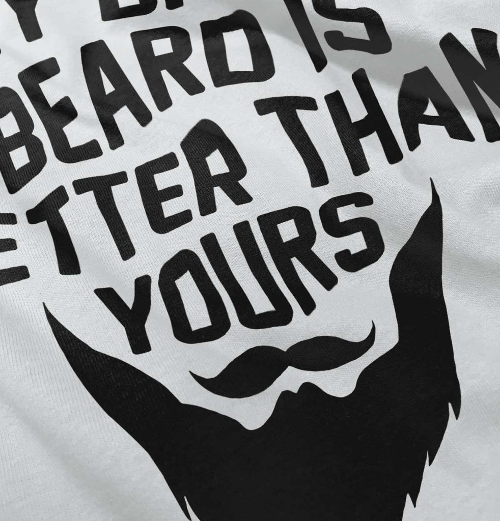 Dad's Beard Infant Toddler T Shirt-Direct To Garment Print-Brisco Baby