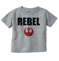 Rebel Star Wars Infant Toddler T Shirt-Direct To Garment Print-Brisco Baby