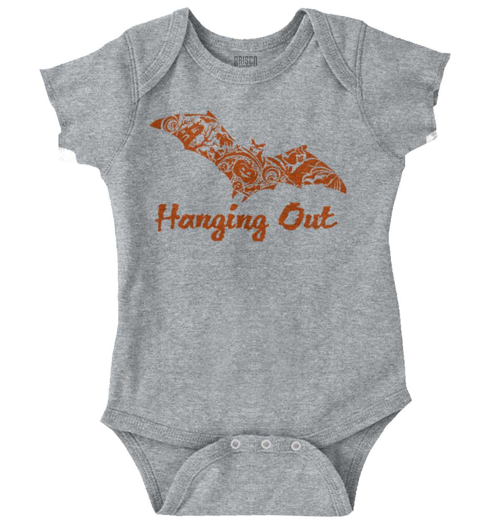 Hanging out Romper Bodysuit-Direct To Garment Print-Brisco Baby
