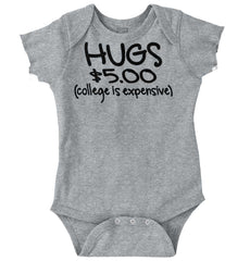 College is Expensive Romper Bodysuit-Direct To Garment Print-Brisco Baby