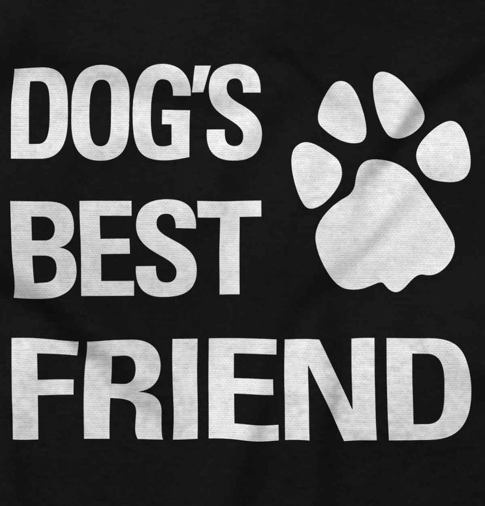 Dog's Best Friend Infant Baby Bib-Direct To Garment Print-Brisco Baby