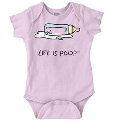 Spilt Milk Romper-Direct To Garment Print-Brisco Baby