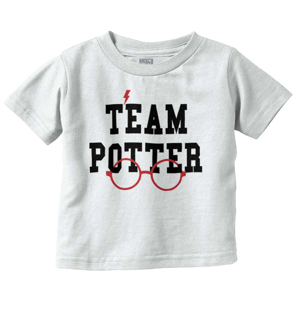 Team Potter Infant Toddler T Shirt-Direct To Garment Print-Brisco Baby