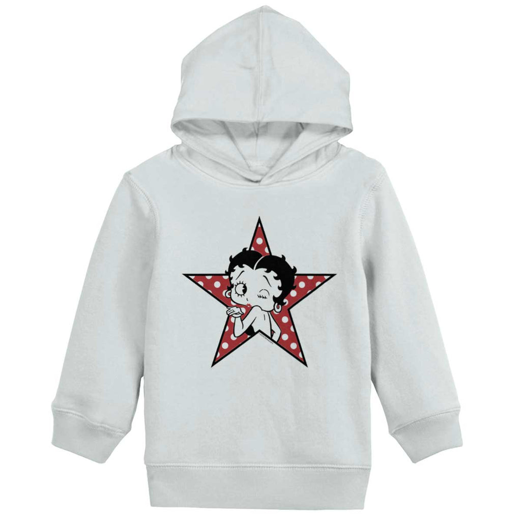 Betty Star Toddler Pullover Hoodie-Direct To Garment Print-Brisco Baby
