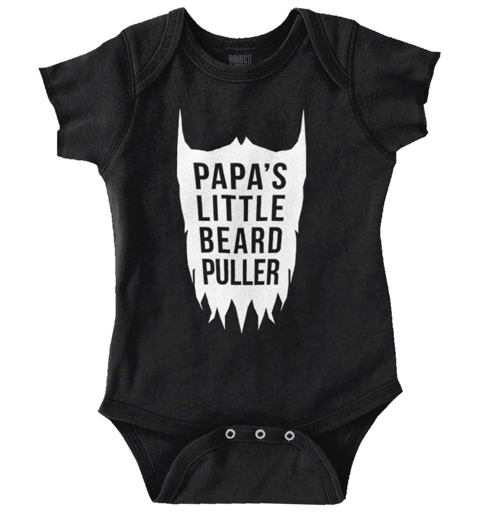 Papa's Little Bread Puller Romper Bodysuit-Direct To Garment Print-Brisco Baby