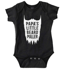 Papa's Little Bread Puller Romper Bodysuit-Direct To Garment Print-Brisco Baby
