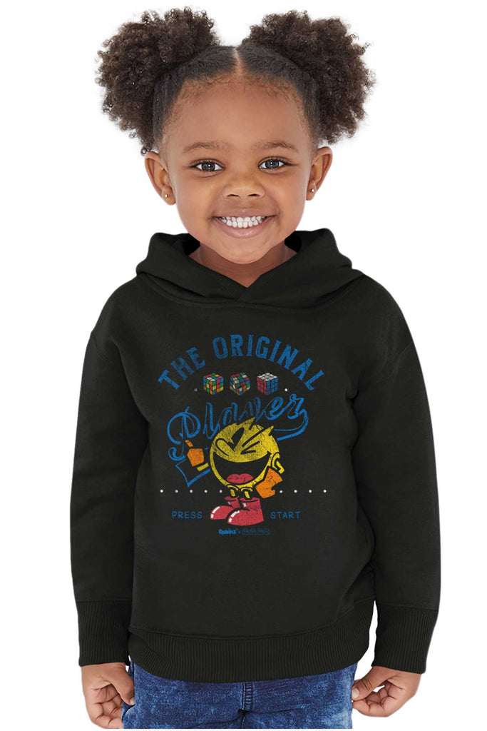 The Original Player Toddler Pullover Hoodie-Direct To Garment Print-Brisco Baby