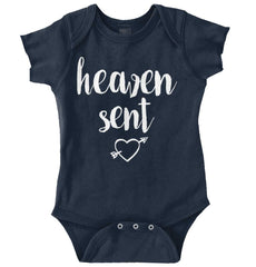 Heaven Sent Romper Bodysuit-Direct To Garment Print-Brisco Baby