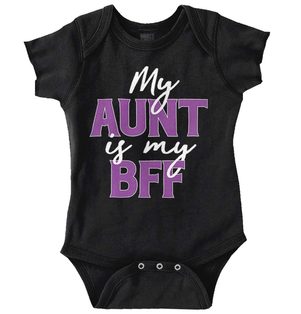 Aunt BFF Romper Bodysuit-Direct To Garment Print-Brisco Baby