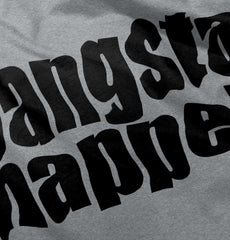 Gangsta Napper Infant Toddler T Shirt-Direct To Garment Print-Brisco Baby