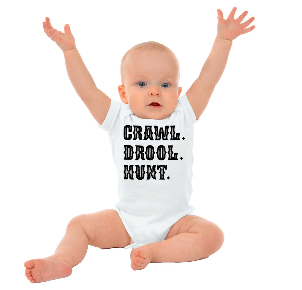 Camo & Bucks Romper Bodysuit-Direct To Garment Print-Brisco Baby