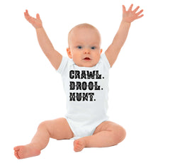 Camo & Bucks Romper Bodysuit-Direct To Garment Print-Brisco Baby