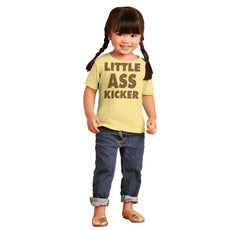 Ass Kicker Infant Toddler T Shirt-Direct To Garment Print-Brisco Baby