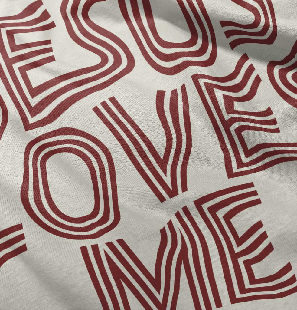 Christ Loves Me Baby Striped Skirt Dress-Direct To Garment Print-Brisco Baby