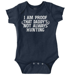 Not Always Hunting Romper Bodysuit-Direct To Garment Print-Brisco Baby