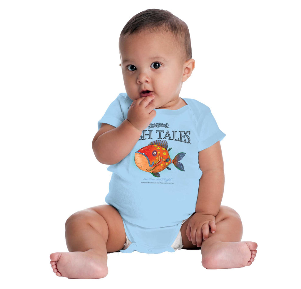 East Texas Red Thugf Romper Bodysuit-Direct To Garment Print-Brisco Baby