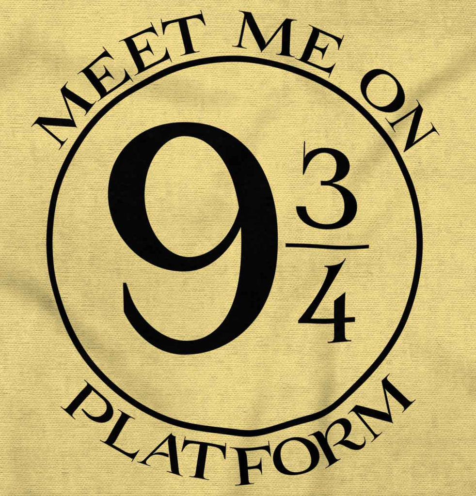 Meet Platform 9 3/4 Infant Toddler T Shirt-Direct To Garment Print-Brisco Baby