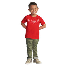 Grandma's Little Angel Infant Toddler T Shirt-Direct To Garment Print-Brisco Baby