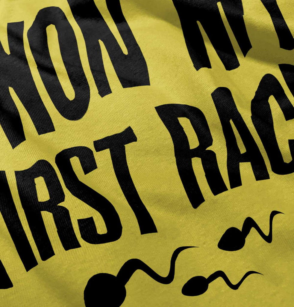 Won The Race Romper Bodysuit-Direct To Garment Print-Brisco Baby