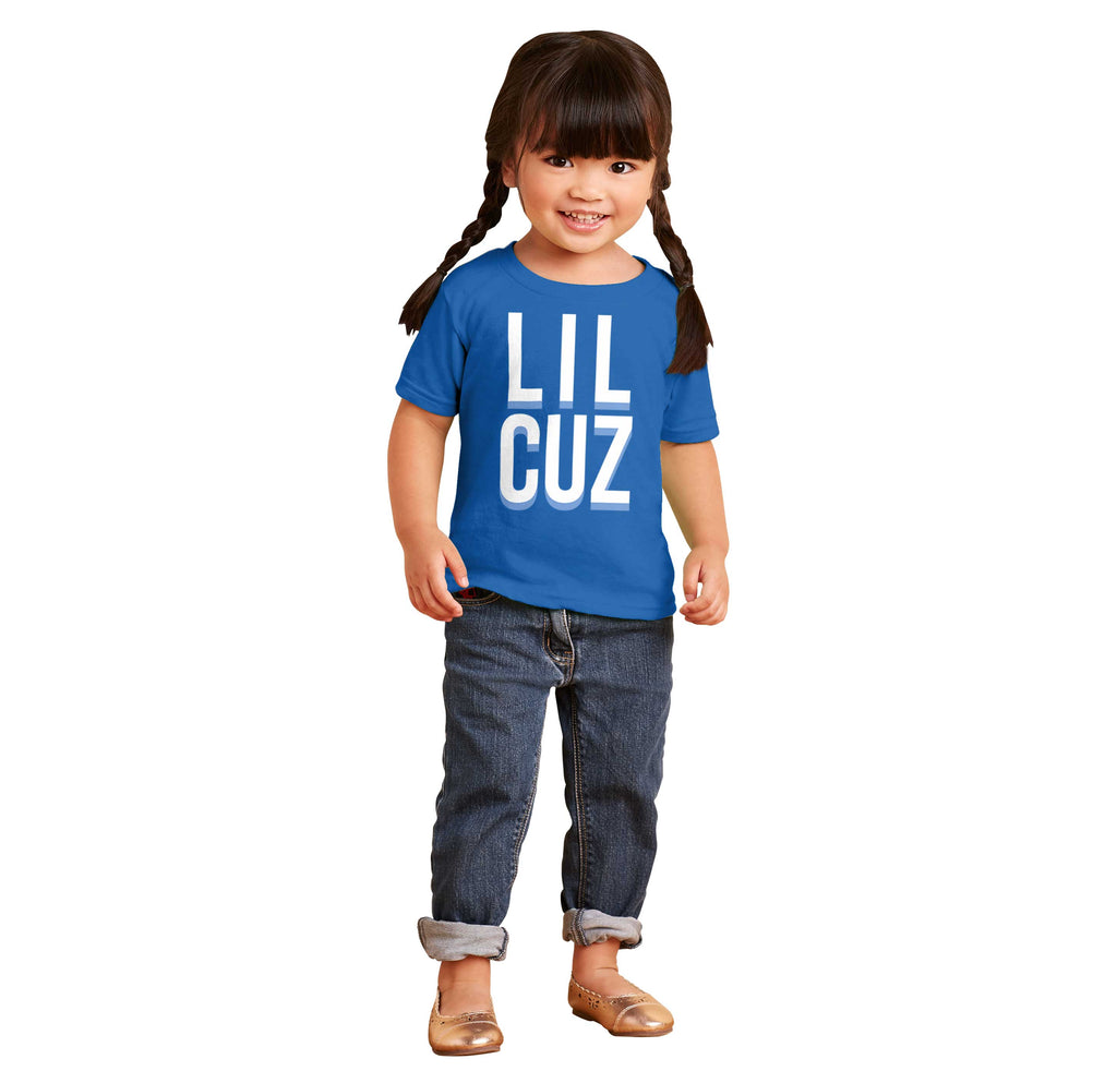 Lil Cuz Infant Toddler T Shirt-Direct To Garment Print-Brisco Baby