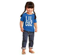 Lil Cuz Infant Toddler T Shirt-Direct To Garment Print-Brisco Baby