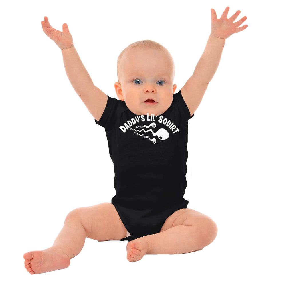 Lil Squirt Romper Bodysuit-Direct To Garment Print-Brisco Baby