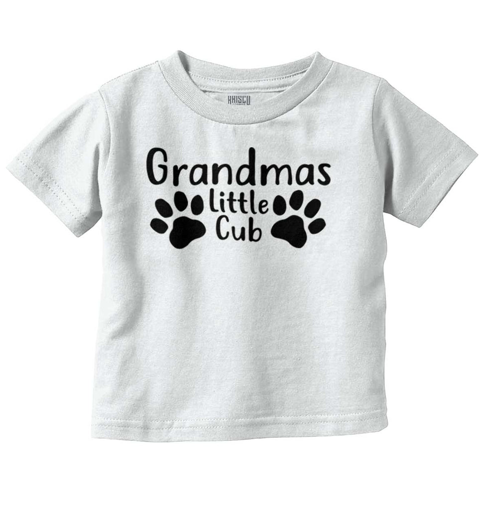 Granmda's Little Cub Infant Toddler T Shirt-Direct To Garment Print-Brisco Baby