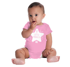 Little Miracle Romper Bodysuit-Direct To Garment Print-Brisco Baby