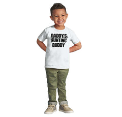 Lil Hunting Buddy Infant Toddler T Shirt-Direct To Garment Print-Brisco Baby