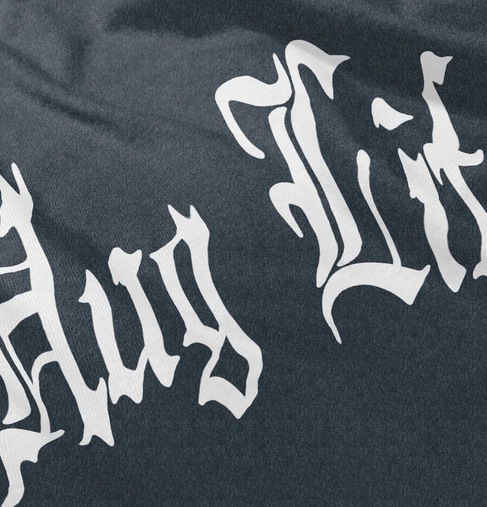 Hug Life Football Romper Bodysuit-Direct To Garment Print-Brisco Baby