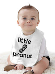 Little Peanut Infant Baby Bib-Direct To Garment Print-Brisco Baby