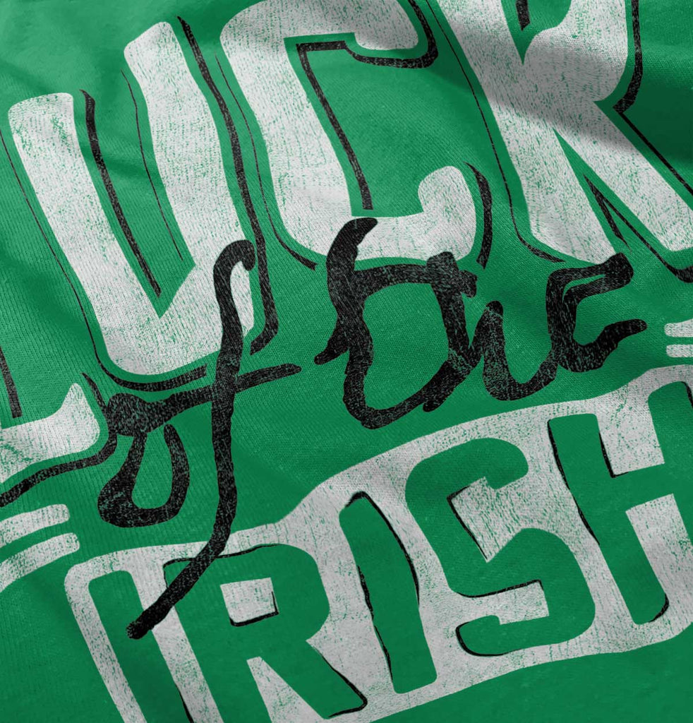 Luck Of The Irish Romper Bodysuit-Direct To Garment Print-Brisco Baby