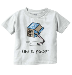 Out of Milk Infant Toddler T Shirt-Direct To Garment Print-Brisco Baby